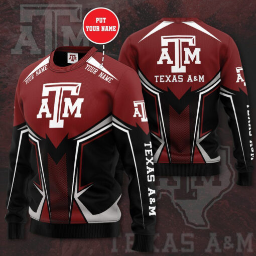 Texas AM Aggies 3D Sweatshirt 01