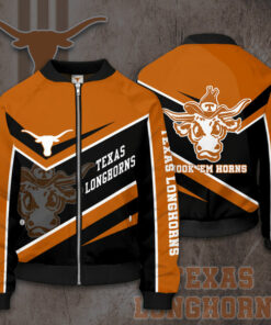 Texas Longhorns 3D Bomber Jacket 02