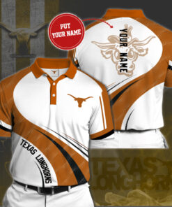 Texas Longhorns 3D Polo 01