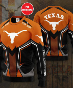 Texas Longhorns 3D Sweatshirt 01