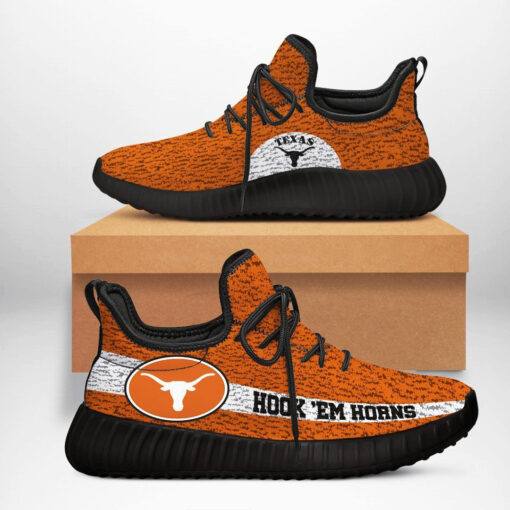 Texas Longhorns Yeezy Shoes 01