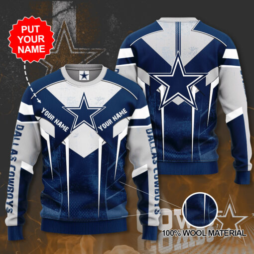 The 15 best selling Dallas Cowboys 3D sweater 011