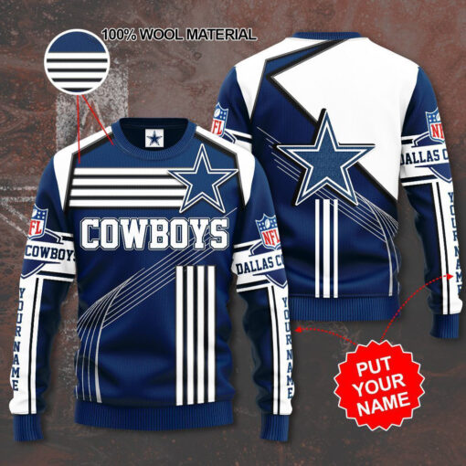 The 15 best selling Dallas Cowboys 3D sweater 02