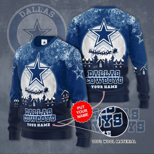 The 15 best selling Dallas Cowboys 3D sweater 05