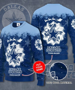 The 15 best selling Dallas Cowboys 3D sweater 06