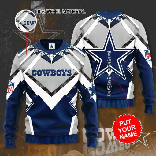 The 15 best selling Dallas Cowboys 3D sweater 07