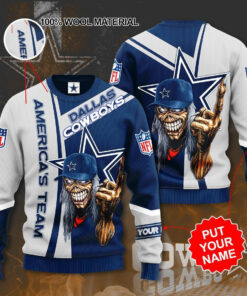 The 15 best selling Dallas Cowboys 3D sweater 08