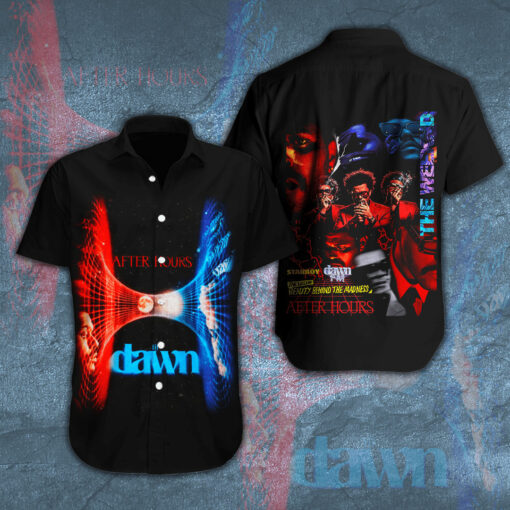 The Weeknd Sleeve Dress Shirt 01
