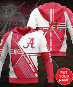 The best Alabama Crimson Tide 3D hoodie 012