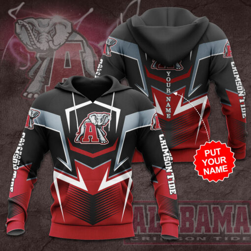 The best Alabama Crimson Tide 3D hoodie 013