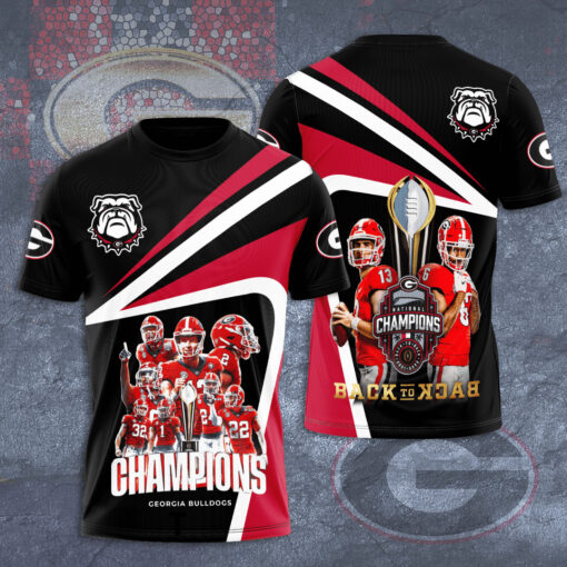 The best Georgia Bulldogs 3D T shirts 010