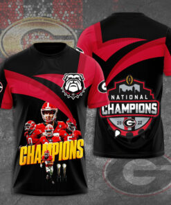 The best Georgia Bulldogs 3D T shirts 02
