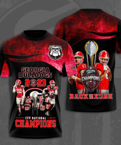 The best Georgia Bulldogs 3D T shirts 06