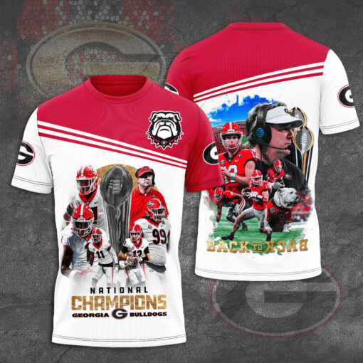The best Georgia Bulldogs 3D T shirts 07