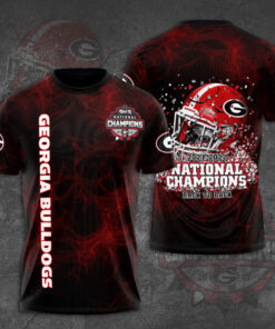 The best Georgia Bulldogs 3D T shirts 08