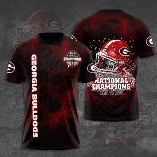 The best Georgia Bulldogs 3D T shirts 08