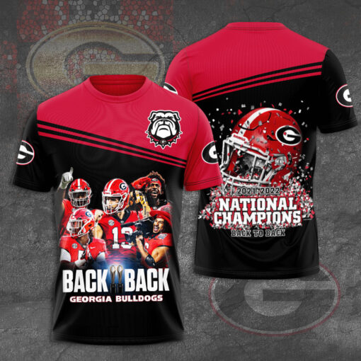 The best Georgia Bulldogs 3D T shirts 09