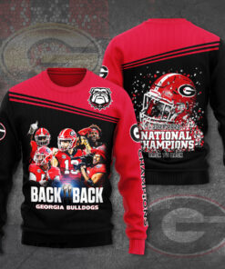 The best Georgia Bulldogs 3D sweatshirt 011
