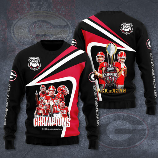 The best Georgia Bulldogs 3D sweatshirt 012
