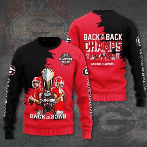 The best Georgia Bulldogs 3D sweatshirt 013