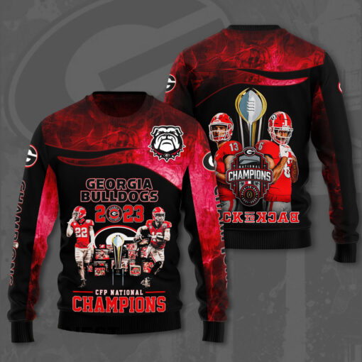 The best Georgia Bulldogs 3D sweatshirt 08