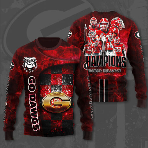 The best Georgia Bulldogs 3D sweatshirt 09