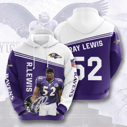The best selling Baltimore Ravens 3D hoodie 05