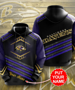 The best selling Baltimore Ravens 3D hoodie 06