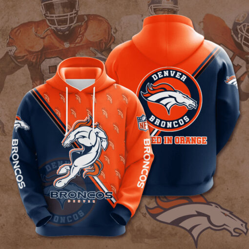 The best selling Denver Broncos 3D hoodie 03