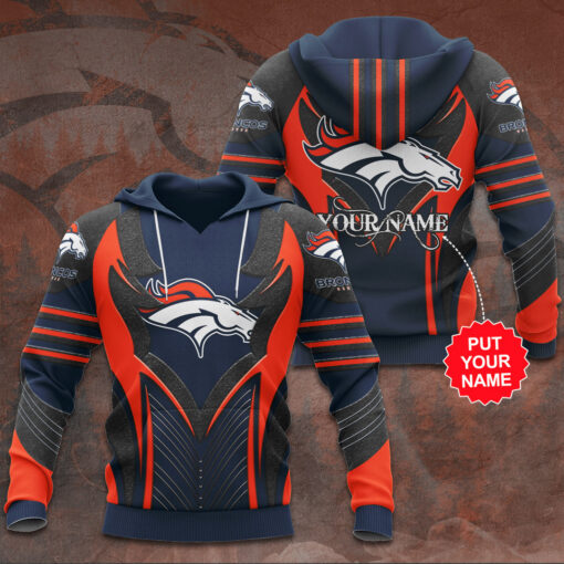 The best selling Denver Broncos 3D hoodie 06