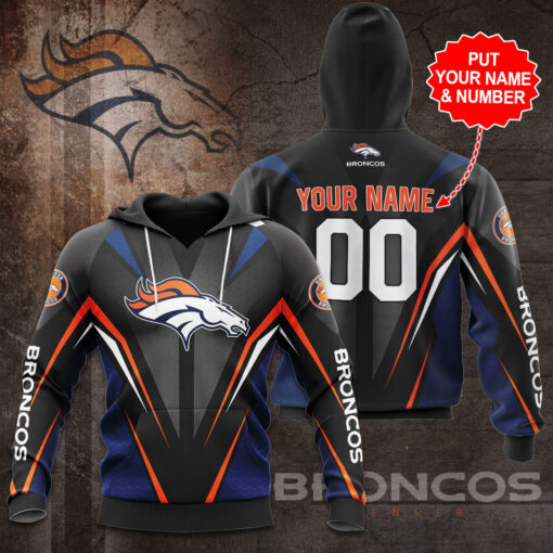 The best selling Denver Broncos 3D hoodie 09