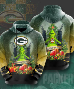 The best selling Green Bay Packers 3D hoodie 02
