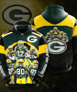 The best selling Green Bay Packers 3D hoodie 04