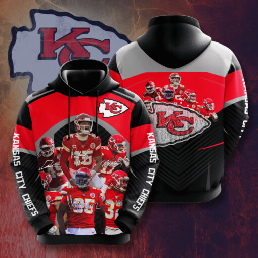 The best selling Kansas City Chiefs 3D hoodie 02