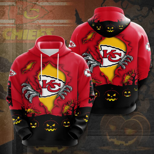 The best selling Kansas City Chiefs 3D hoodie 09