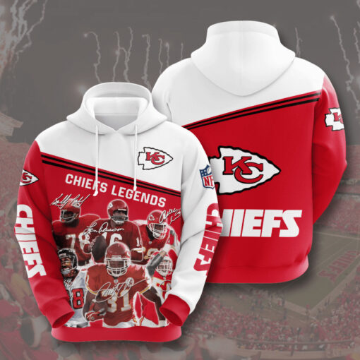The best selling Kansas City Chiefs 3D hoodie 11