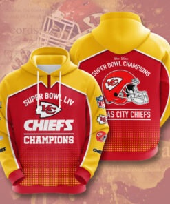 The best selling Kansas City Chiefs 3D hoodie 12