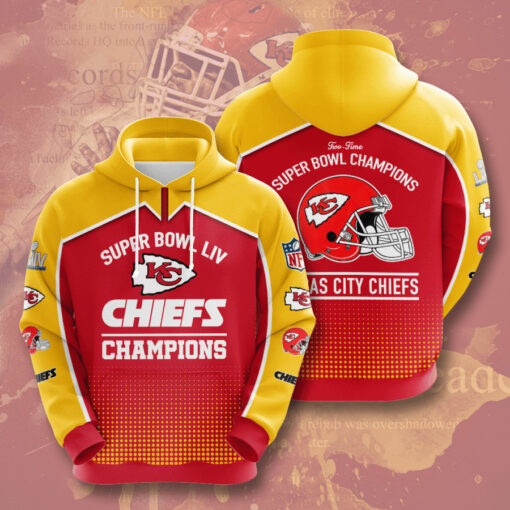 The best selling Kansas City Chiefs 3D hoodie 12