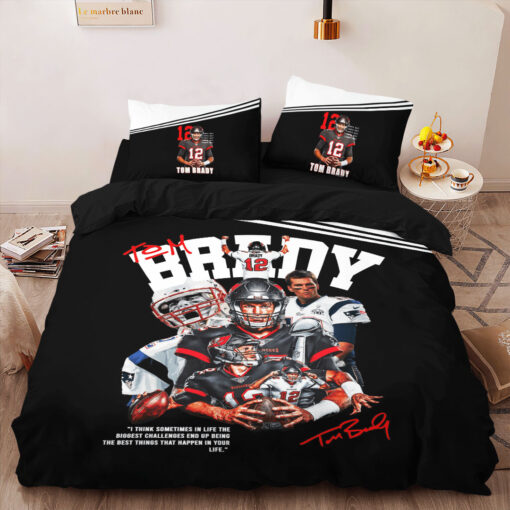 Tom Brady bedding set – duvet cover pillow shams 01