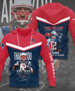 Tom Brady hoodie NFL clothes