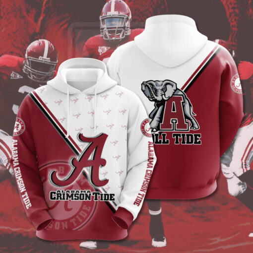 Top Best Alabama Crimson Tide 3D Hoodie 013