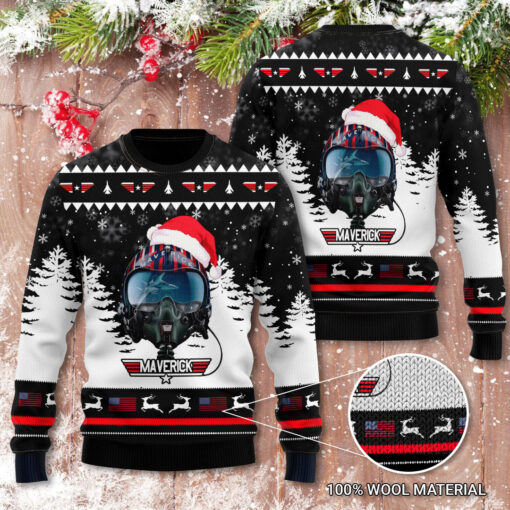 Top Gun Christmas 3D Sweater 2022
