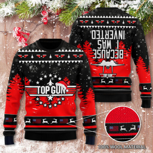 Top Gun Maverick Christmas 3D Sweater 2022