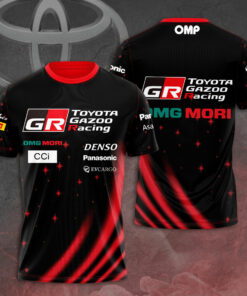 Toyota Gazoo Racing 3D T shirt NCRTGR004