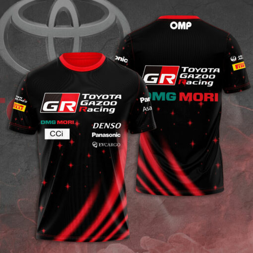 Toyota Gazoo Racing 3D T shirt NCRTGR004