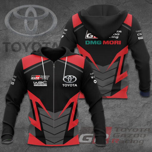 Toyota Gazoo Racing Apparel Zip up Hoodie