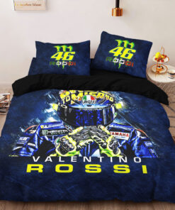 VR46 Valentino Rossi bedding set design 2