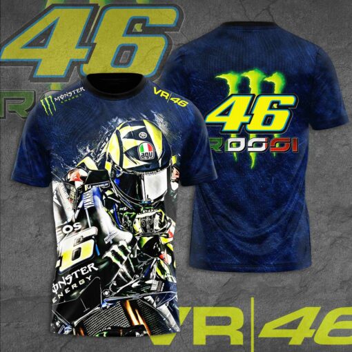 Valentino Rossi VR46 Monster 3D T shirt