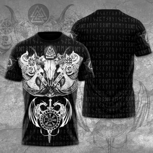 Viking 3D T shirt design