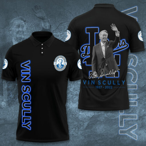 Vin Scully 3D Polo shirt